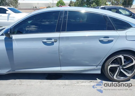 2022 Honda Accord Sport из США, поврежденный, VIN 1HGCV1F3XNA104259